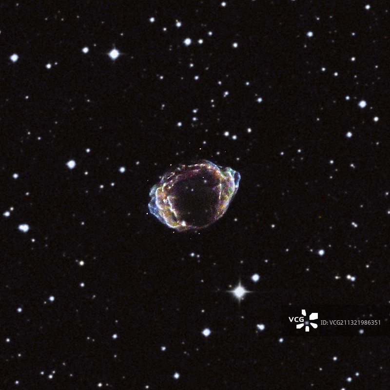 超新星遗迹X射线图像图片素材