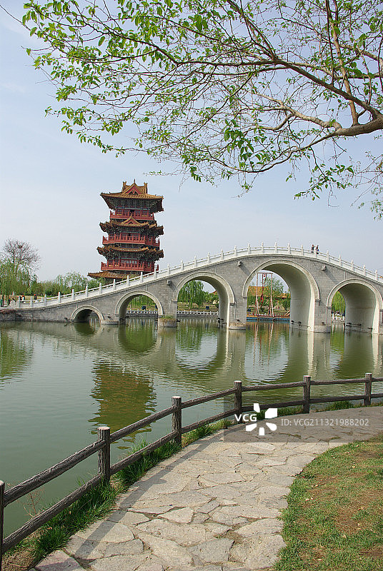 开封清明上河园图片素材
