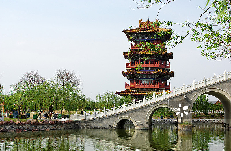 开封清明上河园图片素材