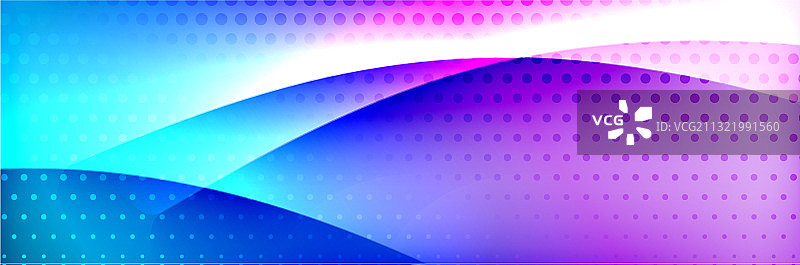 流体梯度霓虹彩色波抽象图片素材