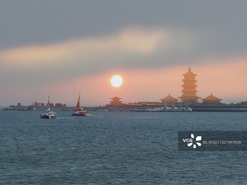 蓬莱仙岛图片素材