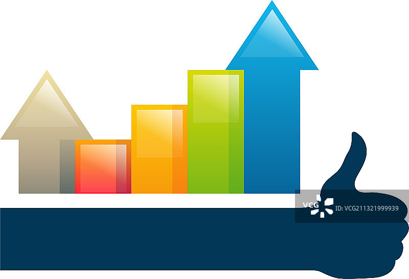 最佳统计标志设计金融标志设计图片素材