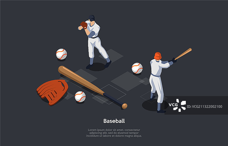 美国国球棒球概念投手图片素材