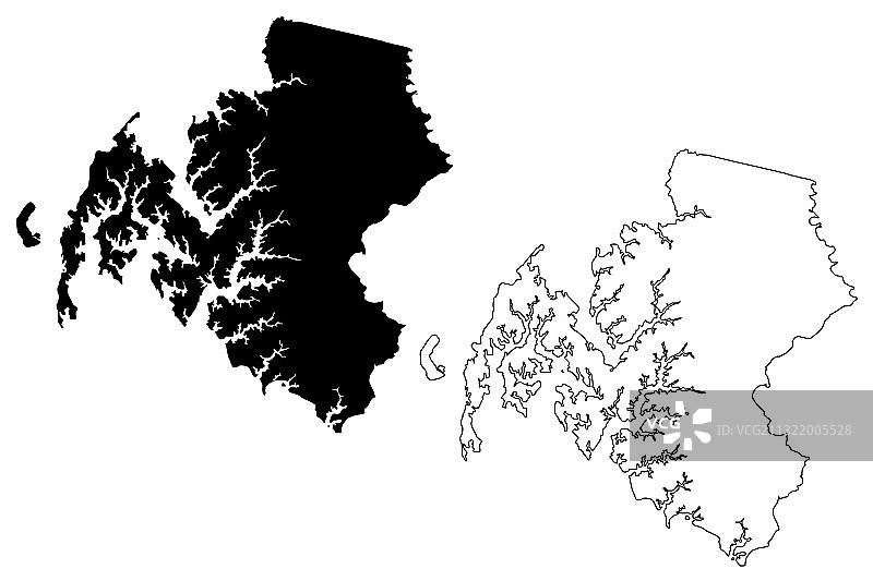 美国马里兰州塔尔博特县图片素材