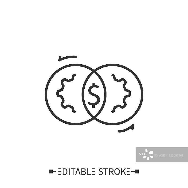 协同效应图标图片素材