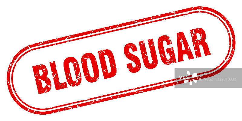 血糖图章圆形复古纹理标志图片素材