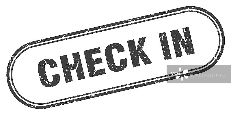 办理入住印章圆形纹理标志标签图片素材