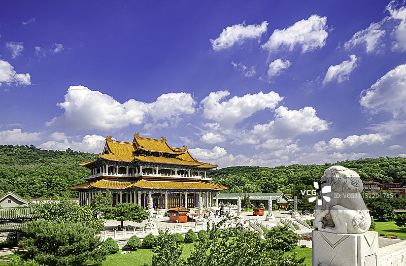 鞍山玉佛寺图片素材