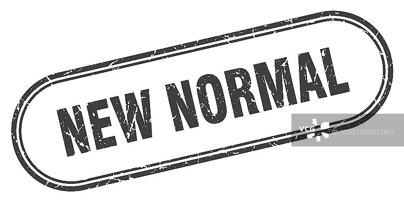 新常态图章圆形Grunge纹理标志图片素材