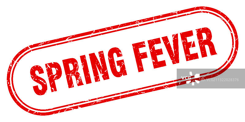 春季狂热印章圆形纹理标志图片素材