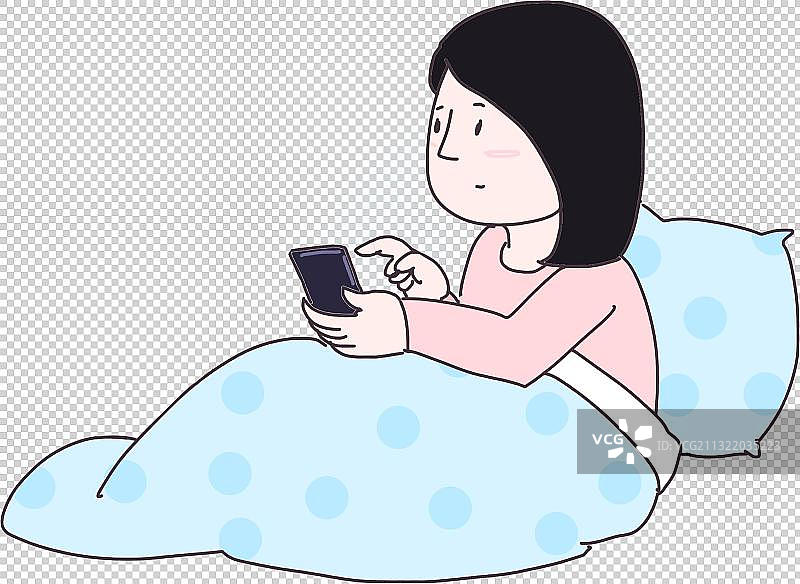 晚睡元素图片素材