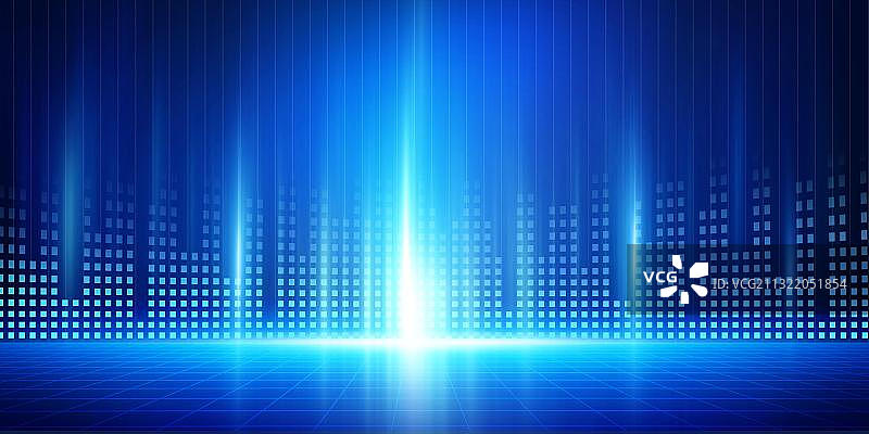 炫彩蓝色背景图片素材