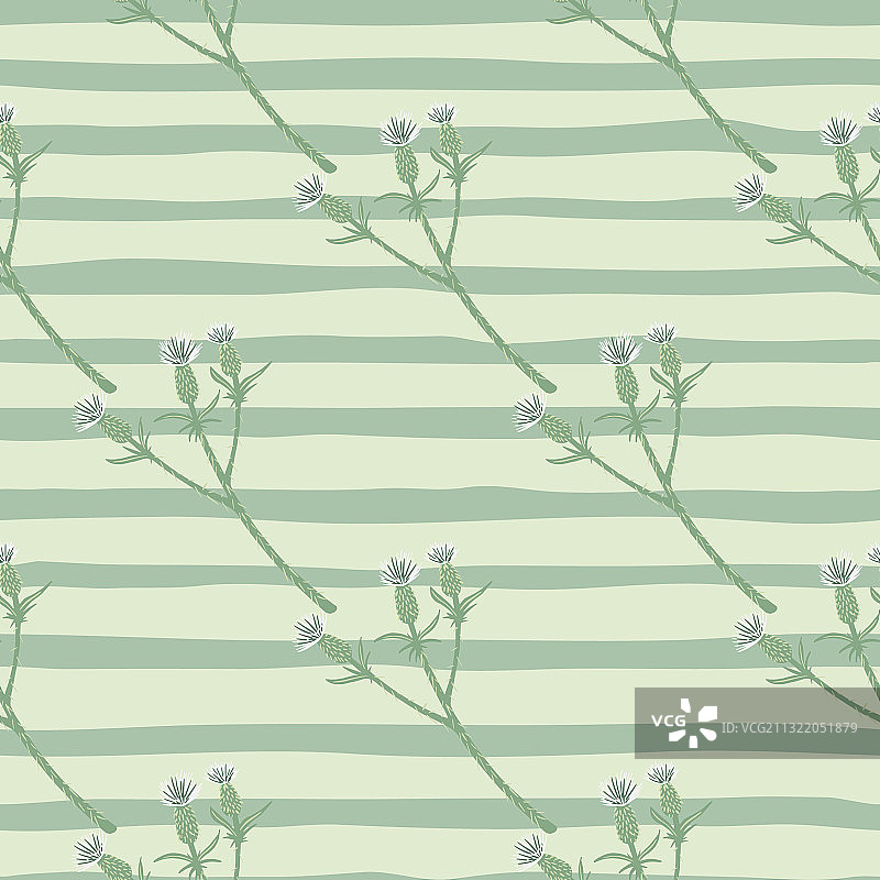 牛蒡极简无缝图案图片素材