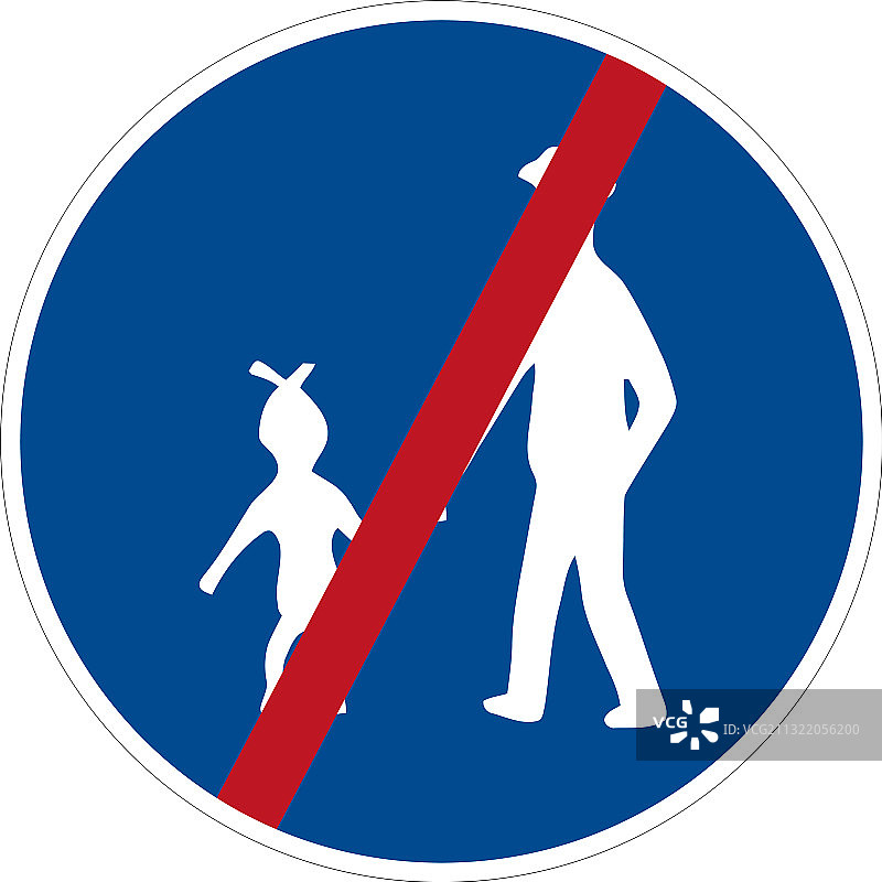 道路终点标志，人行道图片素材