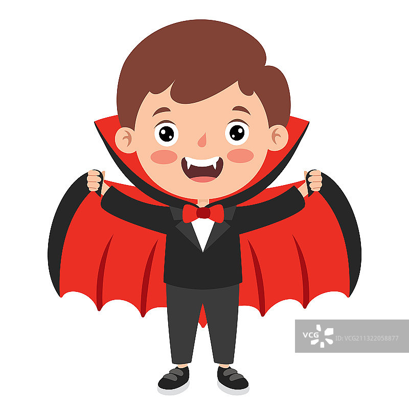 快乐有趣的儿童庆祝万圣节图片素材