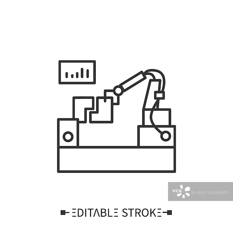装配测试图标（可编辑）图片素材