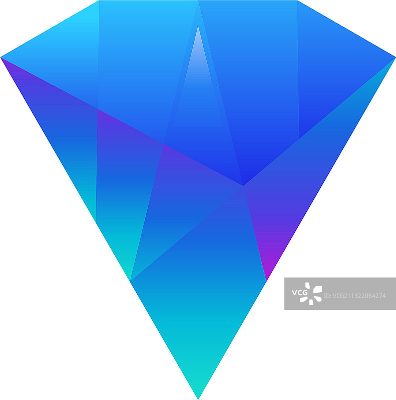 现代水晶Logo设计钻石珠宝Logo图片素材