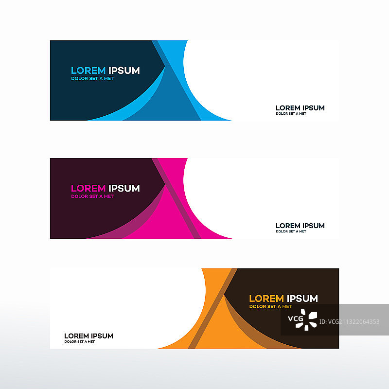 现代对角线网页横幅模板图片素材