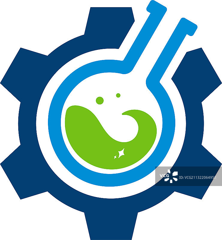 科技实验室标志图片素材