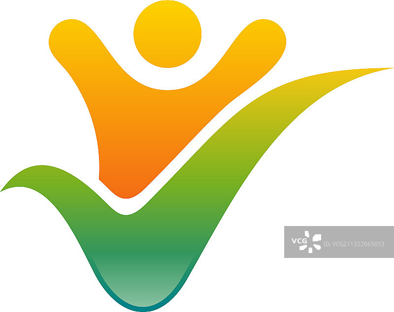 儿童检查安全儿童标志设计图片素材