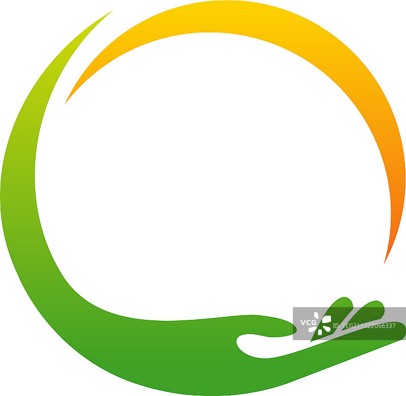 手部护理公益logo设计模板图片素材