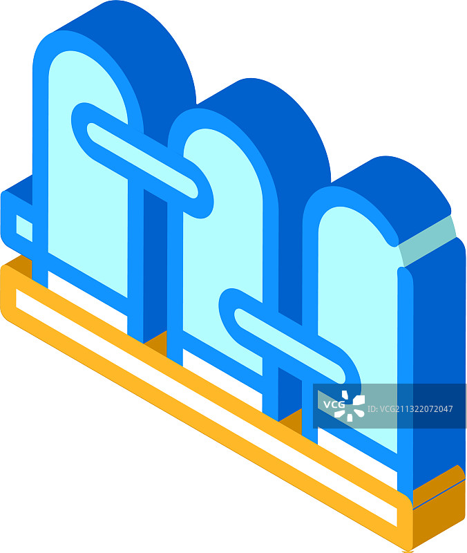 工厂水箱2.5D滤水图标图片素材