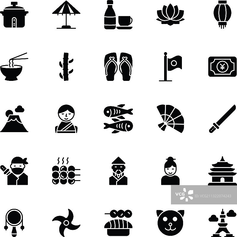 日本符号标志图标图片素材