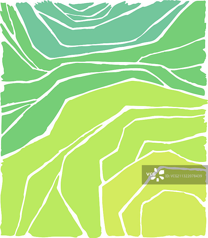 梯田上的稻米或茶园图片素材