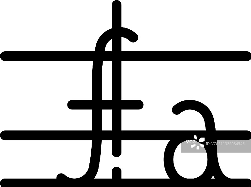 数学函数线性黑色图标图片素材