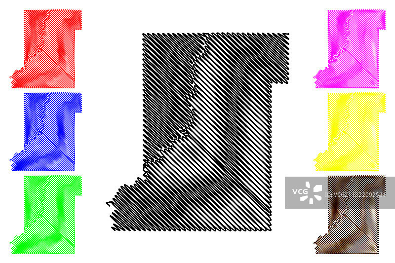 美国印第安纳州维哥县图片素材