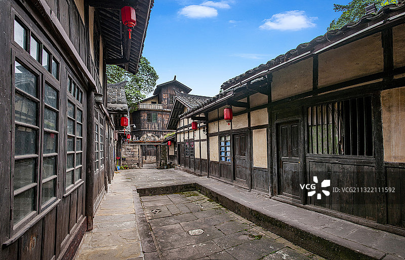 四川省泸州市古蔺县太平古镇图片素材