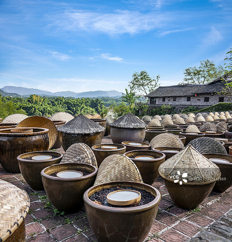 四川泸州合江县先市镇酱园图片素材
