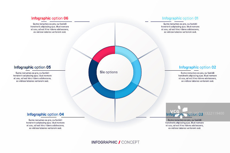 信息图圆形图表模板图片素材