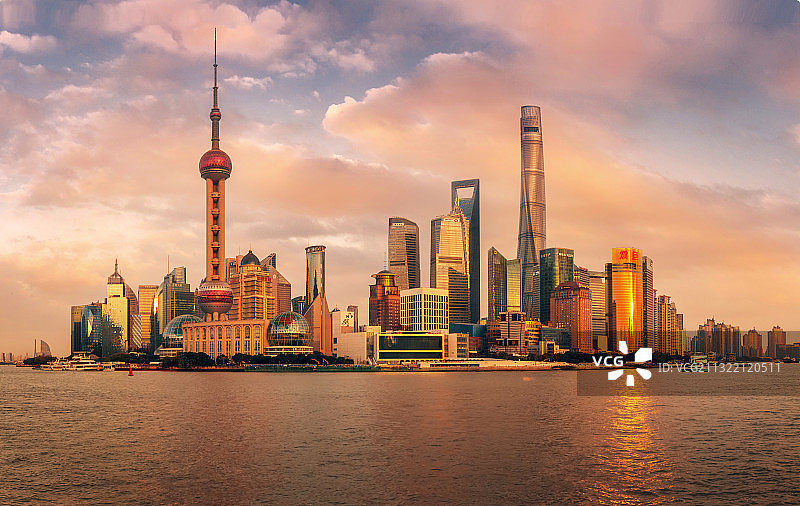 上海东方明珠陆家嘴金融中心图片素材