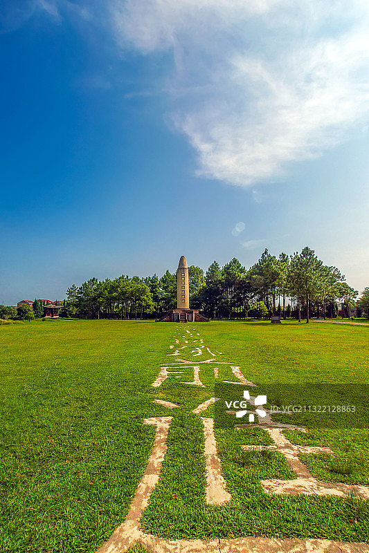 江西瑞金红军烈士纪念塔图片素材