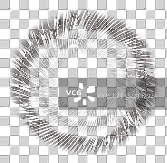 科技设计元素放射性发光线条图片素材