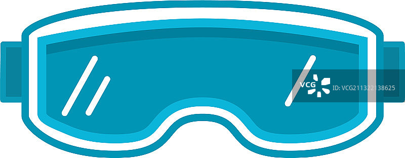 滑雪板运动装备滑雪护目镜图片素材