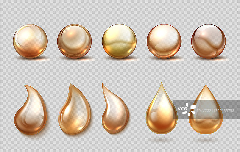 逼真油滴汽油润滑油图片素材