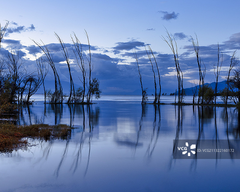 洱海一角图片素材