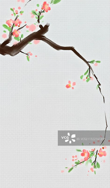 春天花朵元素图片素材