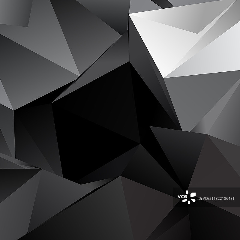 三角形碎片扁平风背景图片素材