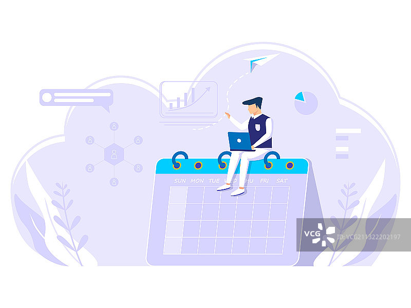 规划概念时间表填写图片素材