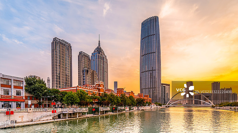 中国天津城市风光图片素材