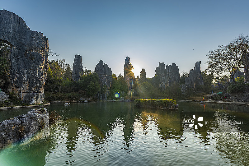 昆明石林图片素材