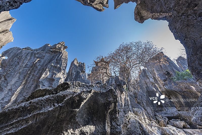 昆明石林图片素材