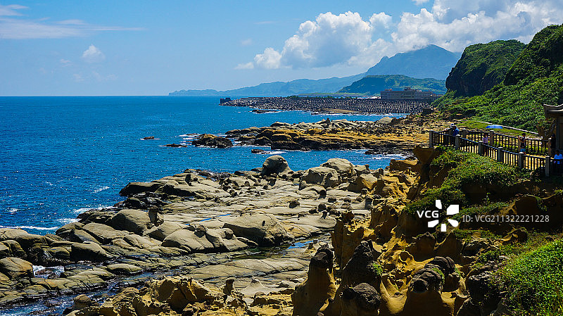 台湾基隆和平岛公园图片素材