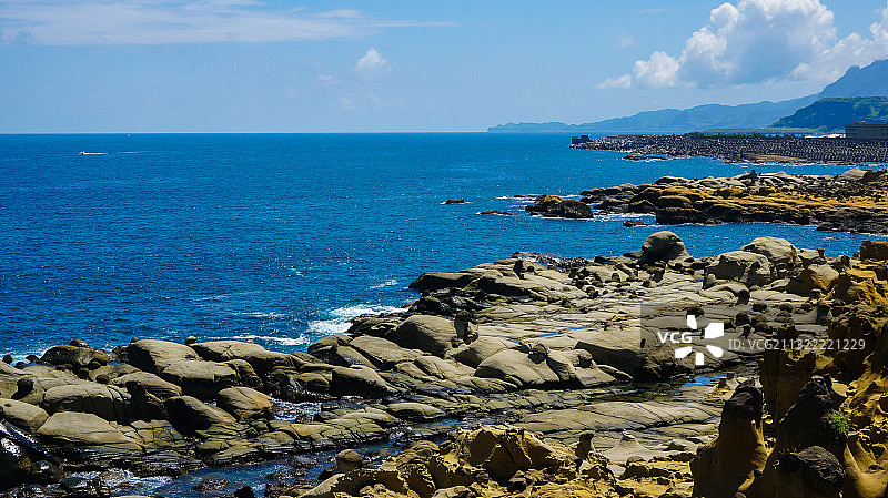 台湾基隆和平岛公园图片素材