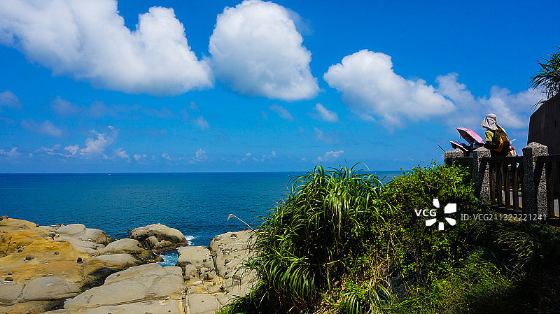 台湾基隆和平岛公园图片素材