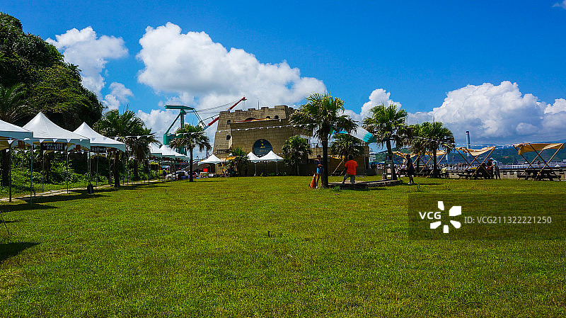 台湾基隆和平岛公园图片素材