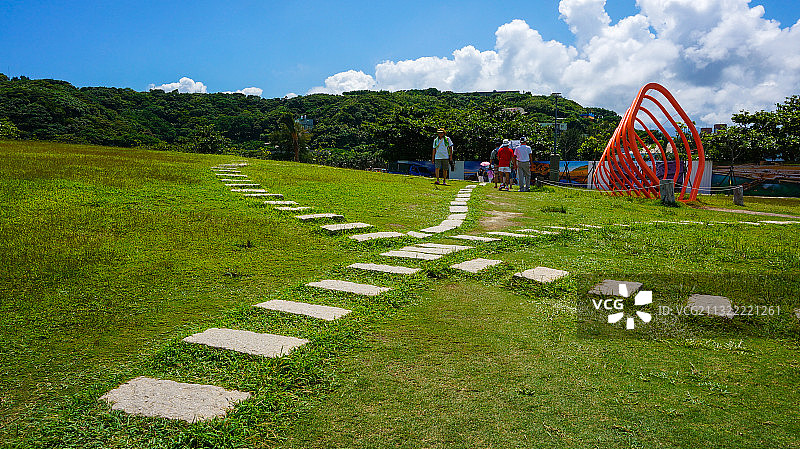 台湾基隆和平岛公园图片素材